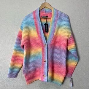 Blank NYC rainbow sweater